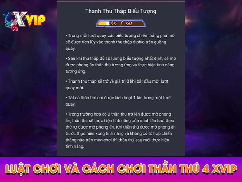 Luật chơi và cách chơi Thần Thú 4