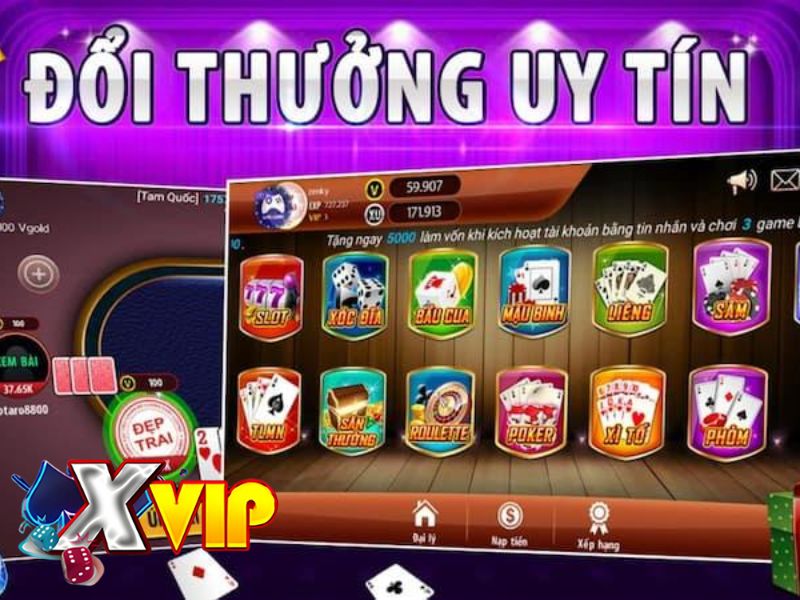 Xvip - Thiên đường trò chơi đổi thưởng đẳng cấp quốc tế